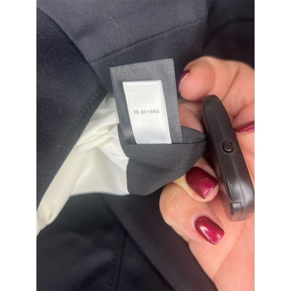White House Black Market Women's Black Sheath Mini Dress Size 2 - Standard Size - Picture 9 of 9